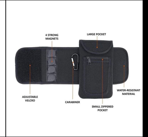 Gym Magnetic Bag – Keep Your Phone & Valuables Safe While You Train™