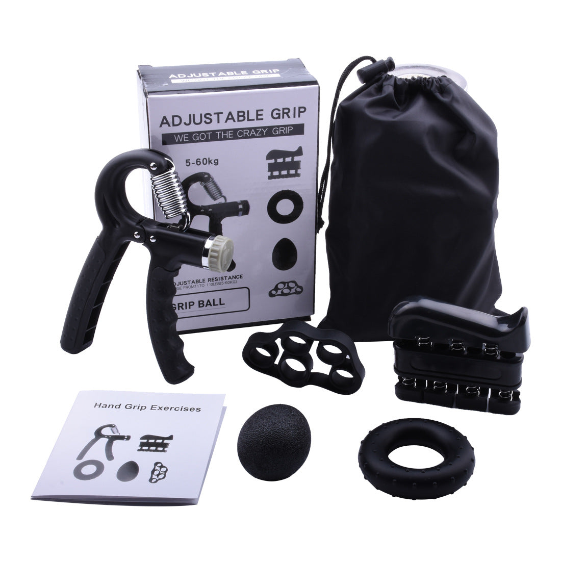 💪 5PCS Gym Hand Grip Strengthener Set™