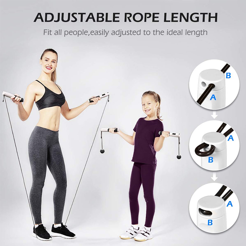 🏃‍♂️ Fitness Exercise Training Electronic Jump Rope with HD Digital Counter™