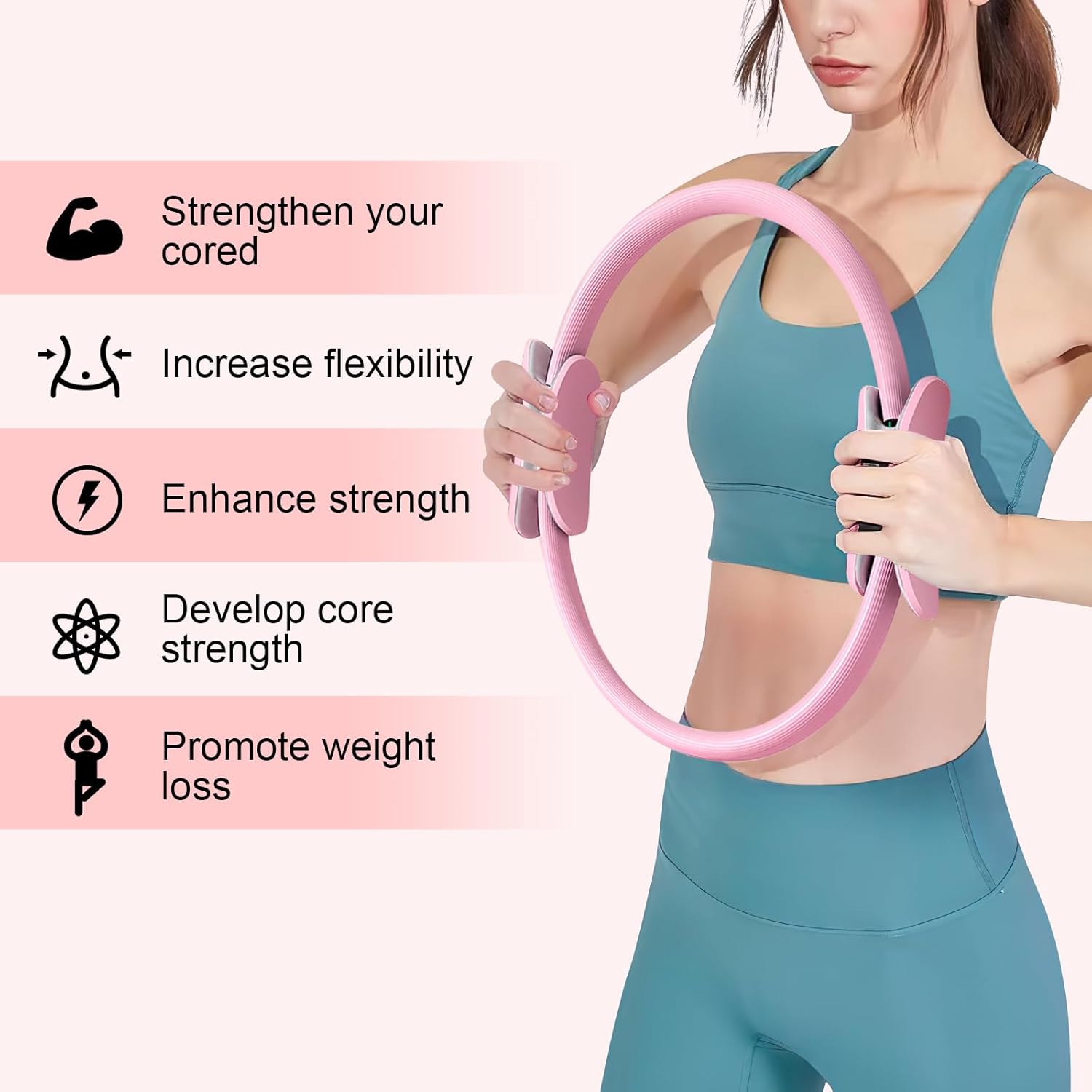 💖 Trainer Limbs Fitness Ring – Yoga &amp; Pilates Resistance Ring™